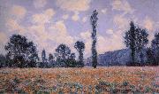 Claude Monet Field of Poppies France oil painting artist